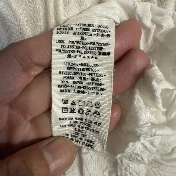 Free People All I Got Floral Maxi Dress in Ivory & Pink Size 2 Boho - Picture 9 of 15